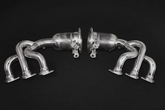 Porsche 992 GT3 - 250 Cell Headers (Cat/OPF Replacement) for OE Muffler